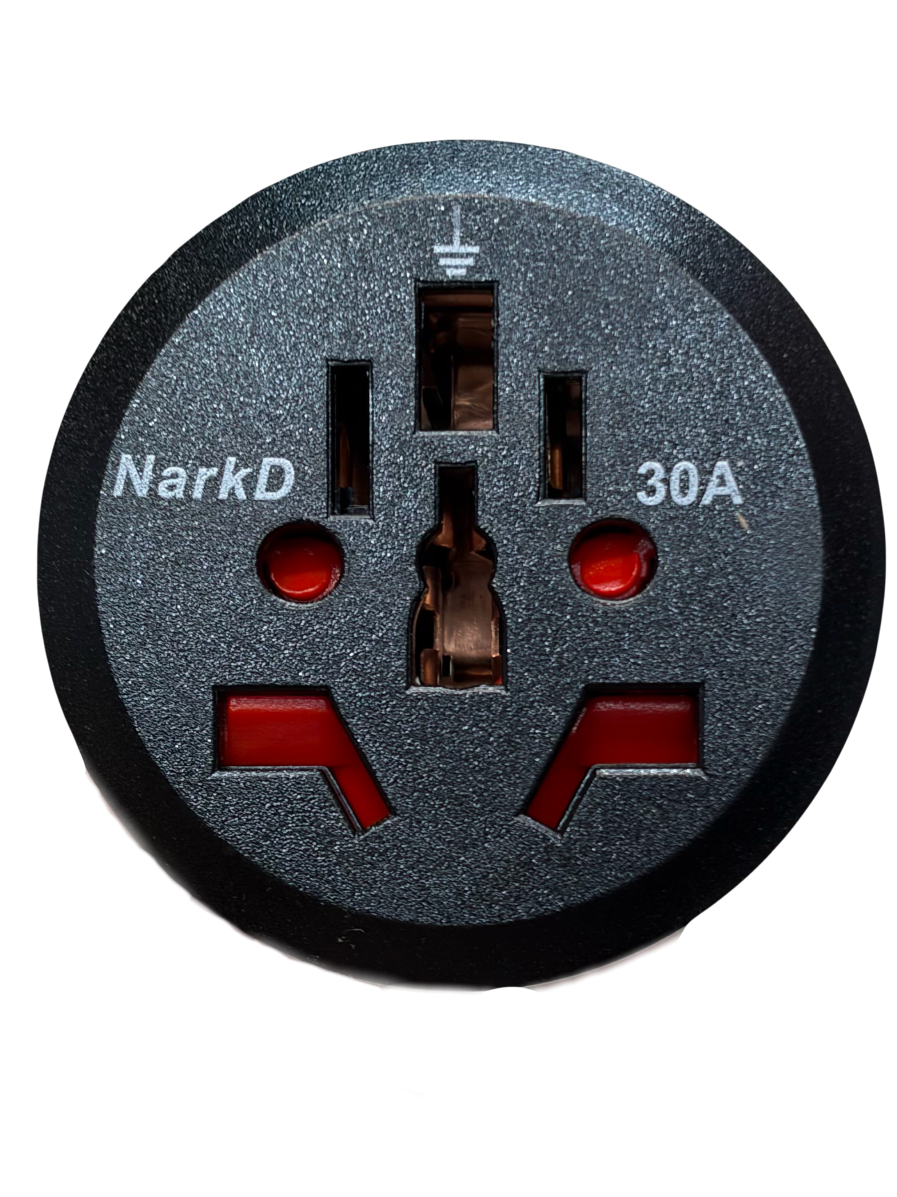 دوشاخه تبدیل سه به دو مدل 30 آمپر Narkd