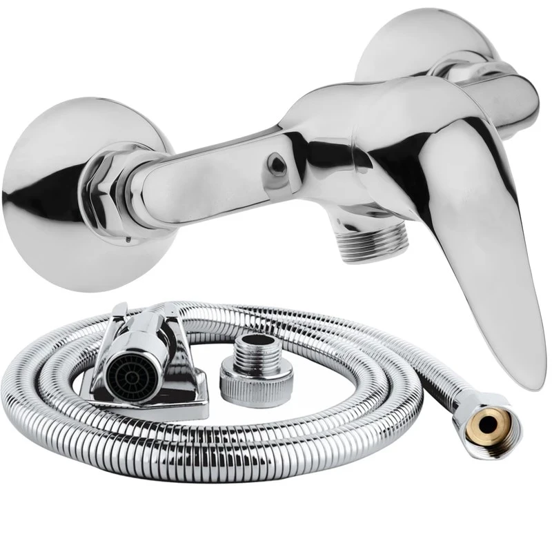 شیر سرویس بهداشتی مدل اردکی + شیلنگ توالت