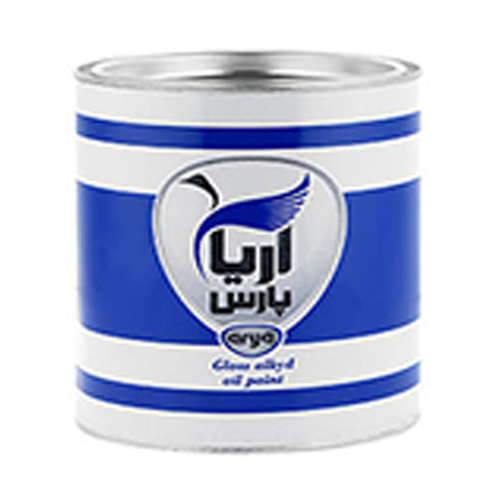 رنگ مشکی براق روغنی آریاپارس حجم 1000 گرم