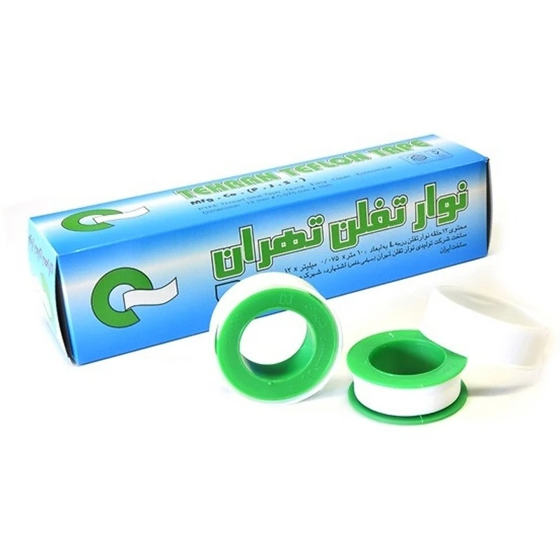 نوار تفلون آب بندی تهران بسته 12 عددی