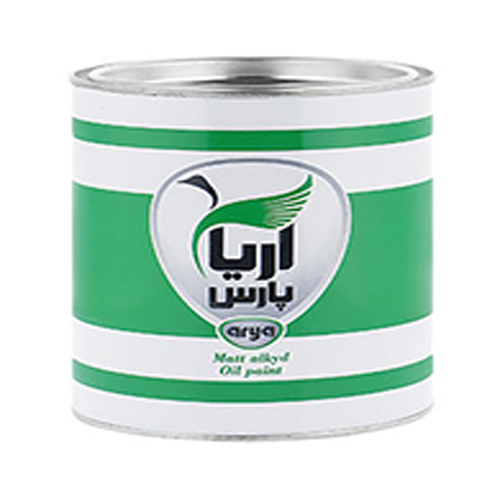 رنگ سفید مات روغنی آریاپارس حجم 1000 گرم